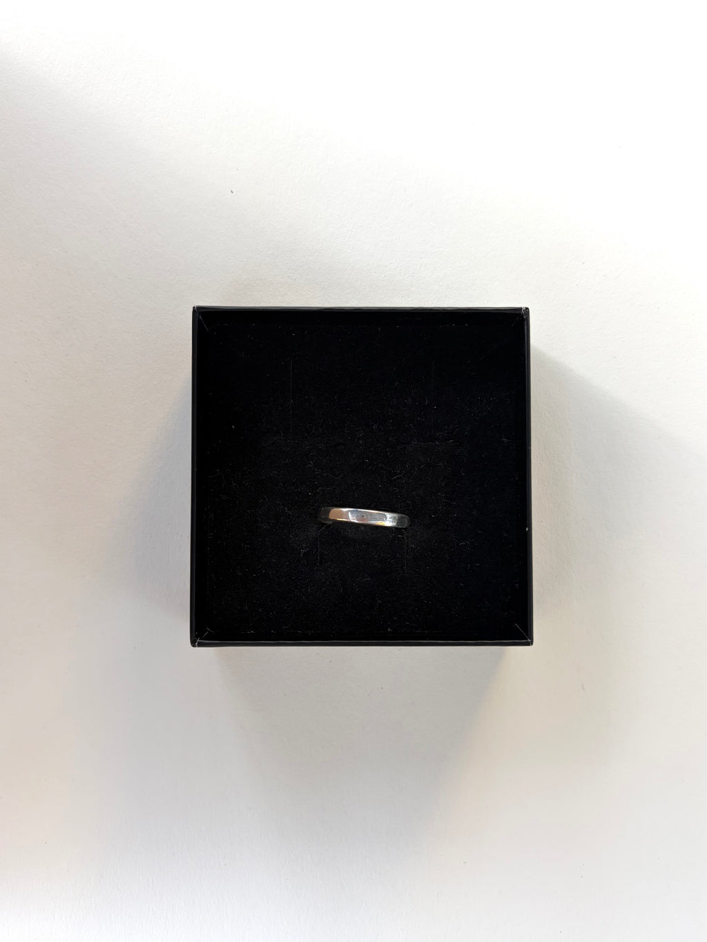Recycled Silver Simple Ring
