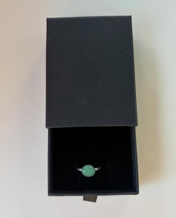 aventurine stone ring